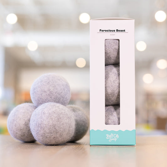 Ferocious Beast Wool Dryer Balls (Set of 3)